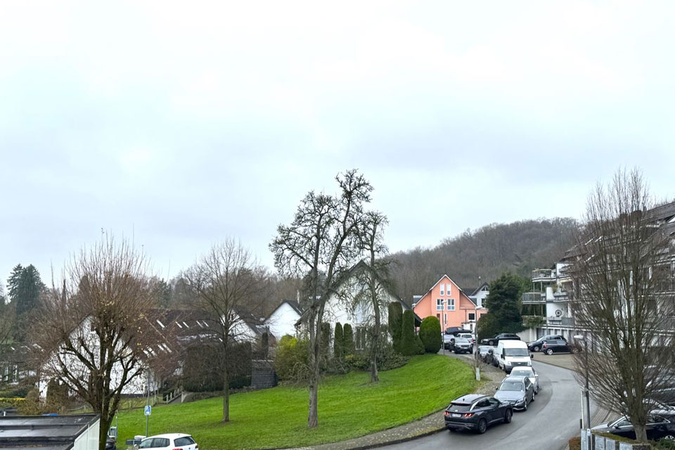 3 Zimmer Immobilie Wuppertal Elberfeld, Ausblick vom Balkon