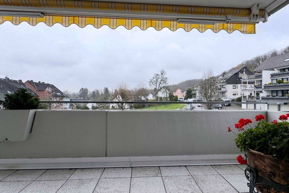 3 Zimmer Immobilie Wuppertal Elberfeld, Balkon