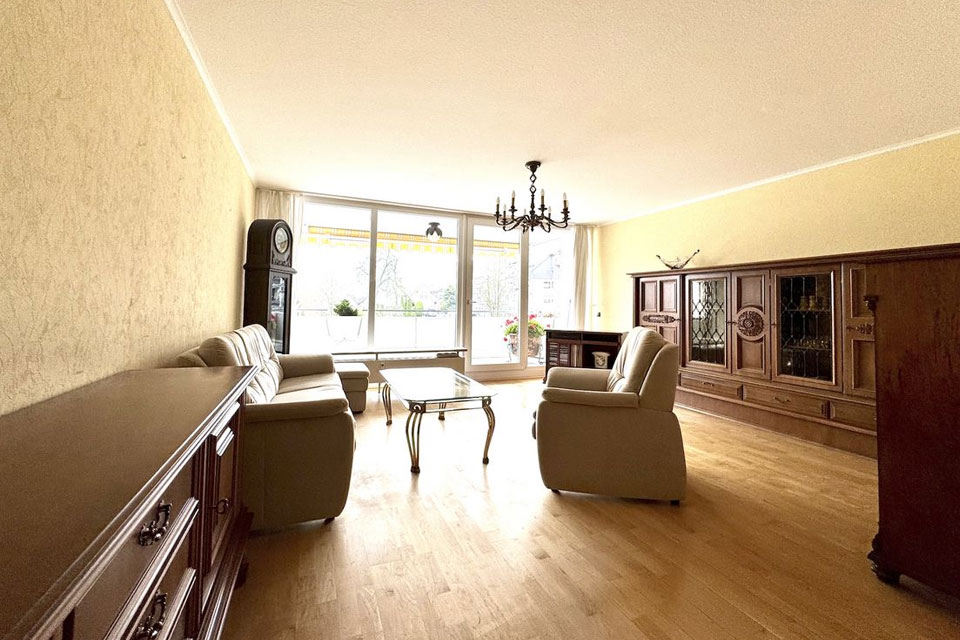 3 Zimmer Immobilie Wuppertal Elberfeld, Wohnzimmeransicht