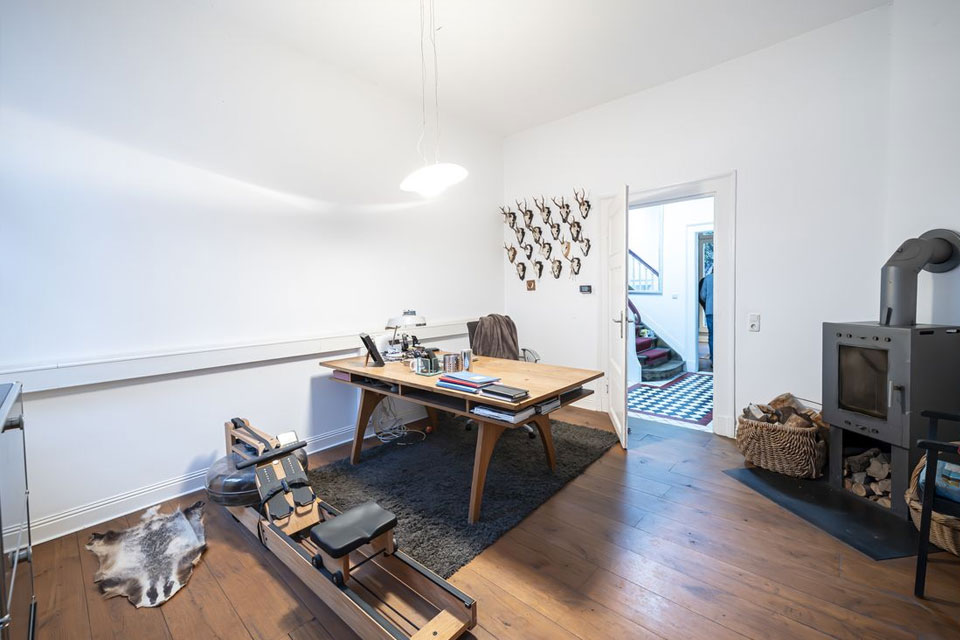 Schoene Aussicht Immobilie Luisenviertel - Arbeitszimmer