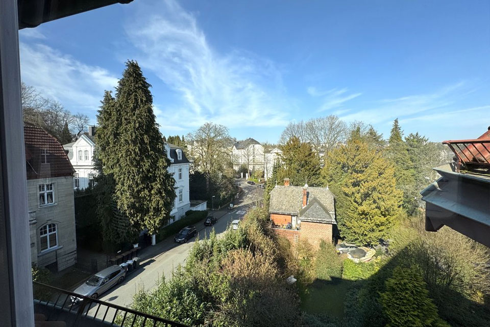Schöne Aussicht Immobilien-Immobilie Briller Viertel Wuppertal - Balkon, Aussicht