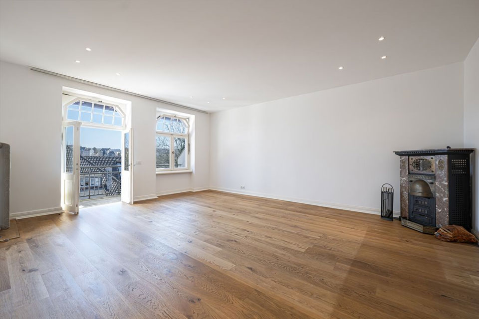 Schöne Aussicht Immobilien-Immobilie Briller Viertel Wuppertal - Wohnzimmer